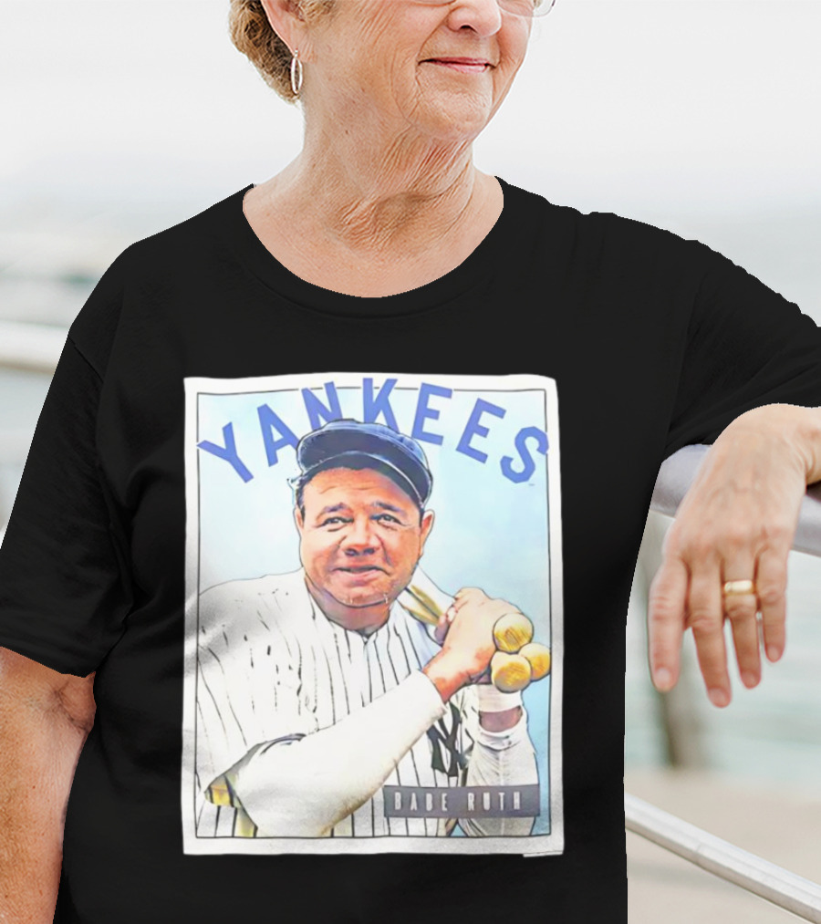 YANKEES Babe Ruth Baseball T-Shirt