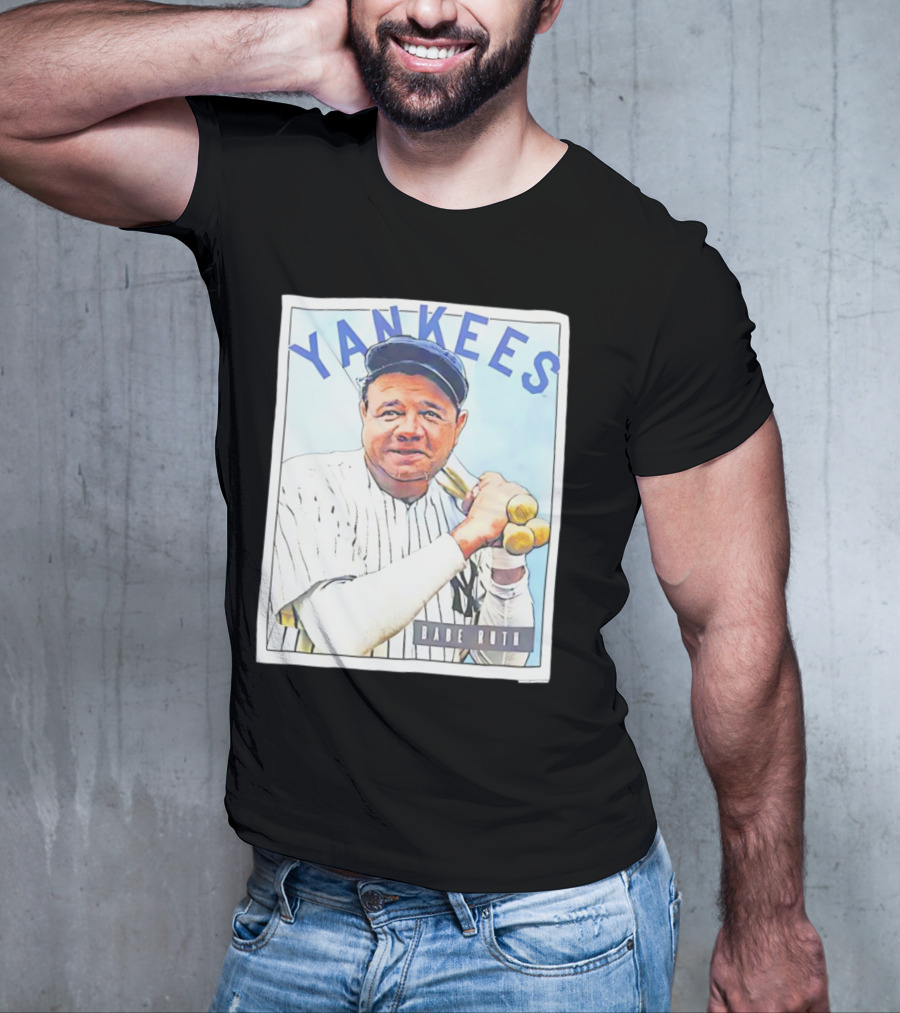YANKEES Babe Ruth Baseball T-Shirt
