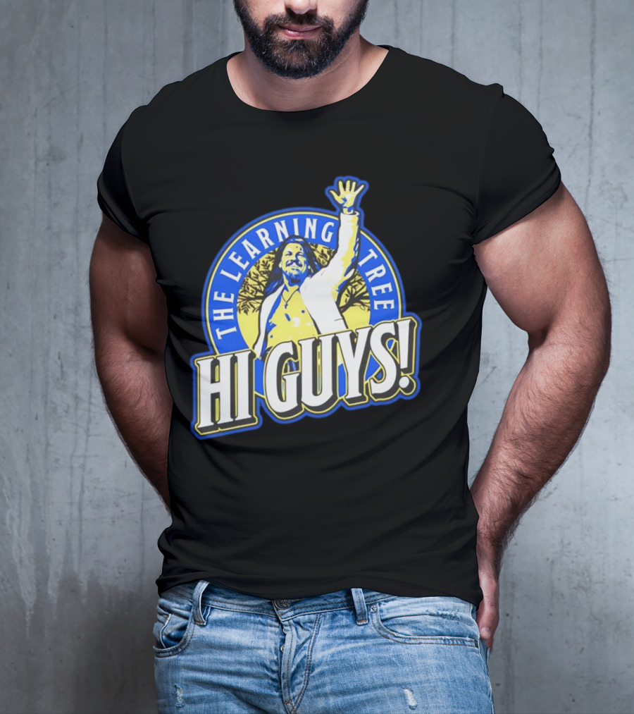 Chris Jericho The Learning Tree Hi Guys T-Shirt