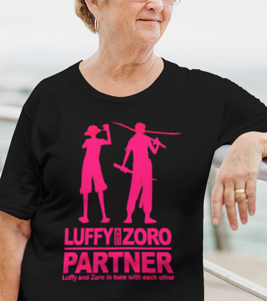 Luffy And Zoro Partner In Tune With Each Other T-Shirt