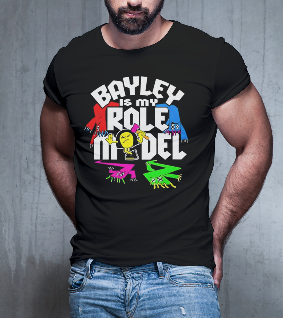 Bayley Is My Role Model Wacky Inflatable Tube Men T-Shirt