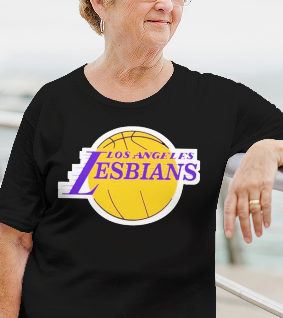 Los Angeles Lesbians Basketball T-Shirt