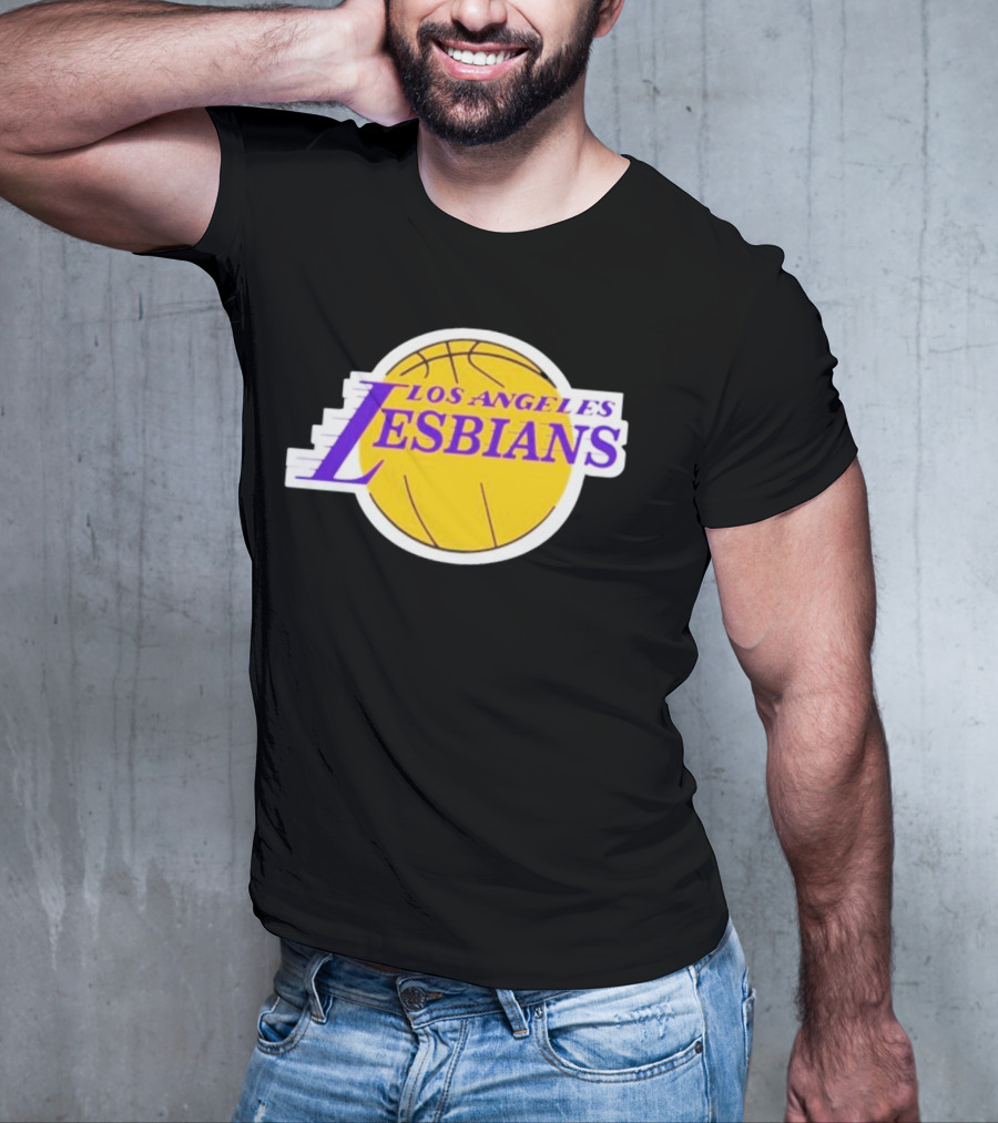 Los Angeles Lesbians Basketball T-Shirt