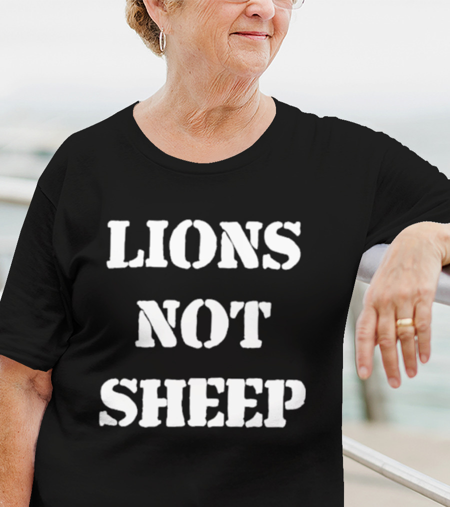 Julian Edelman Lions Not Sheep T-Shirt