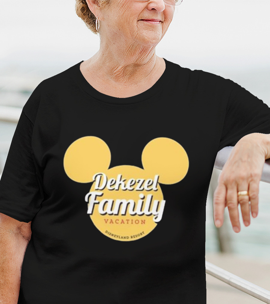 Dekezel Family Disneyland Resort Vacation Mickey Mouse T-Shirt