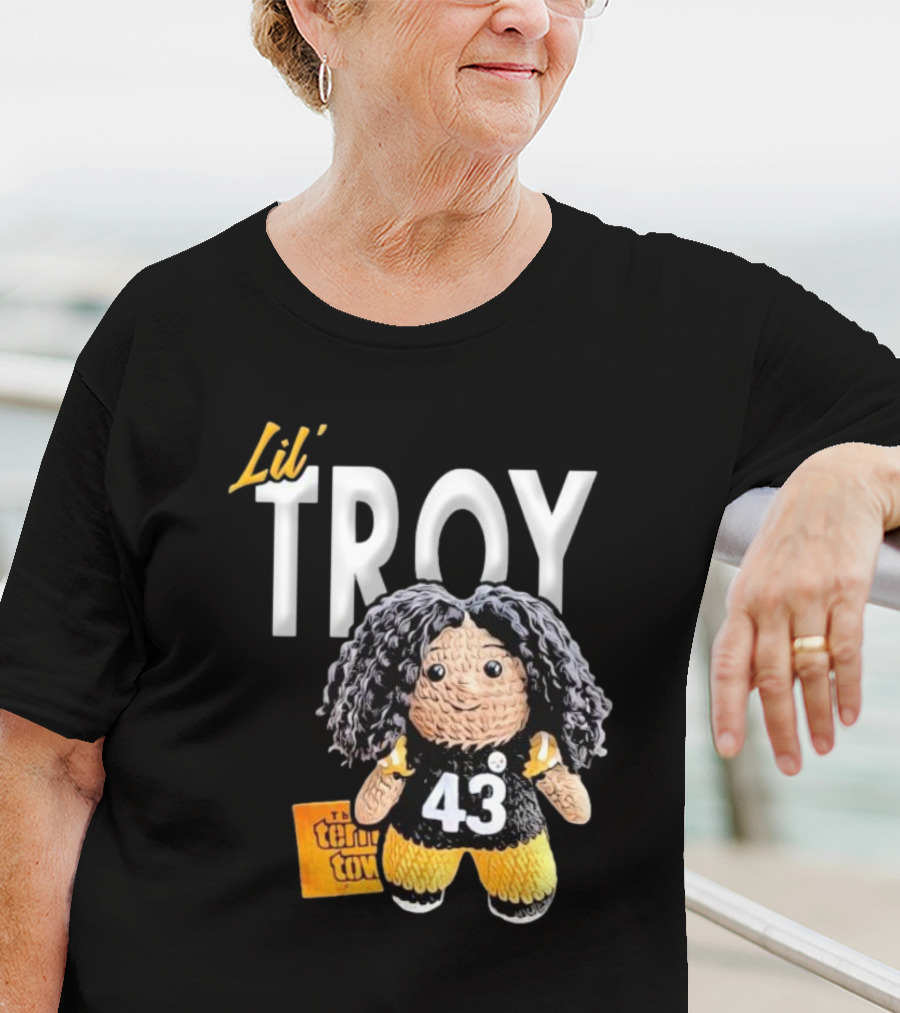 Lil’ Troy 43 Pittsburgh Steelers Terrible Towel T-Shirt