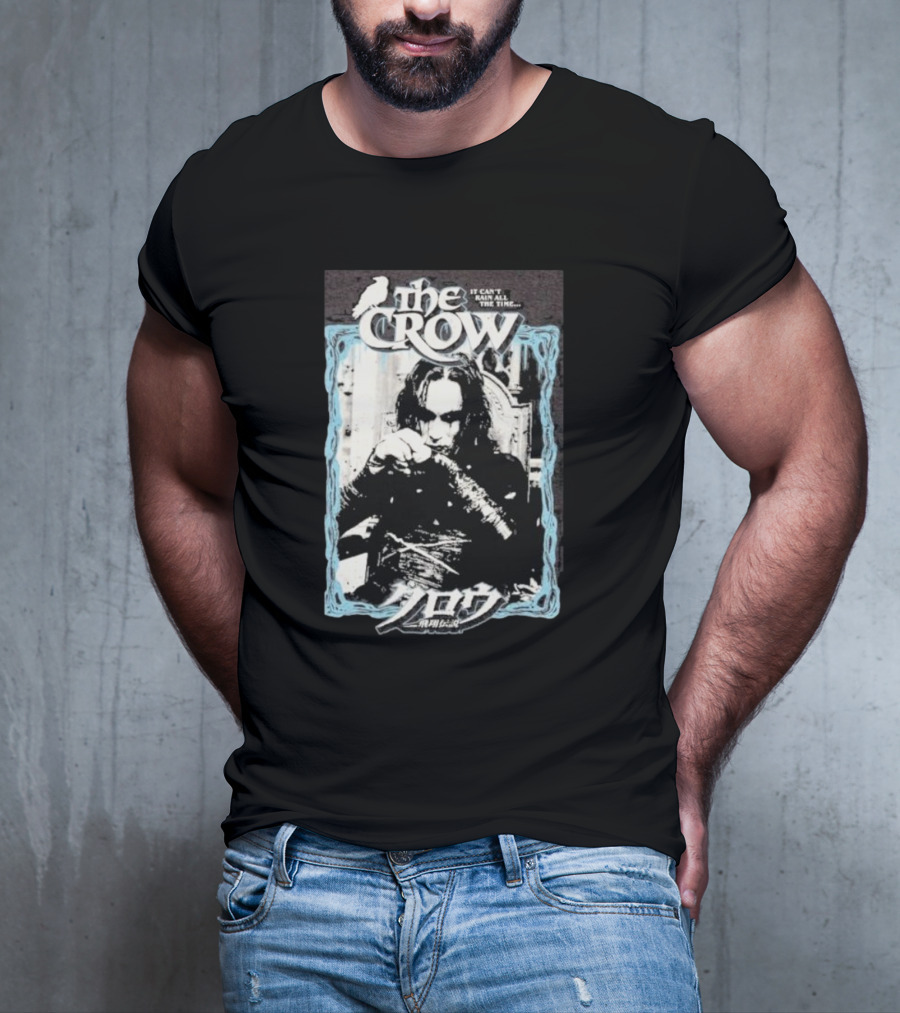 The Crow It Can't Rain All The Time Gothic Movie Scene T-Shirt