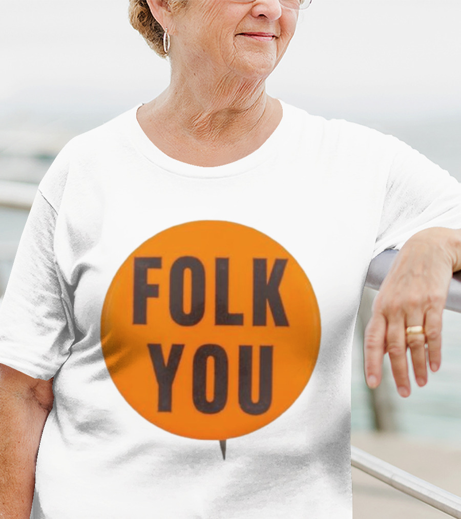 Weird Walk X Tsptr Folk You Badge T-Shirt