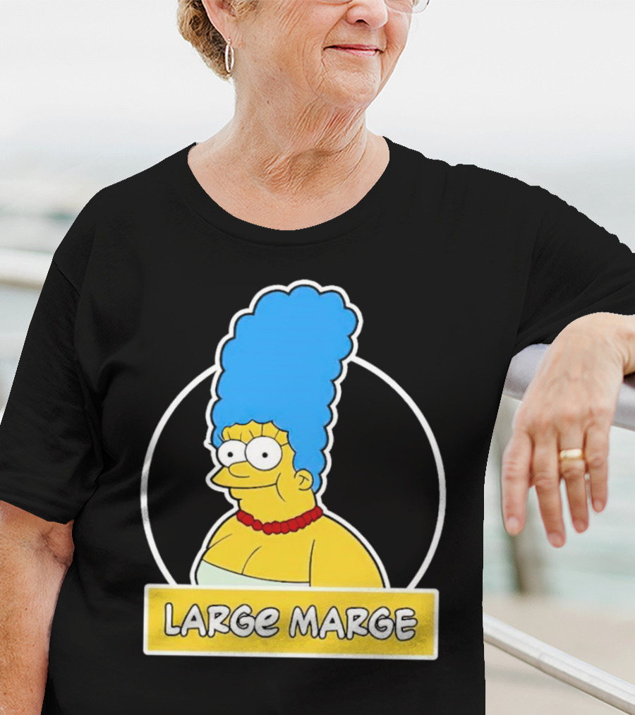 Large Marge Cartoon Character Design Justin Danger Nunley T-Shirt