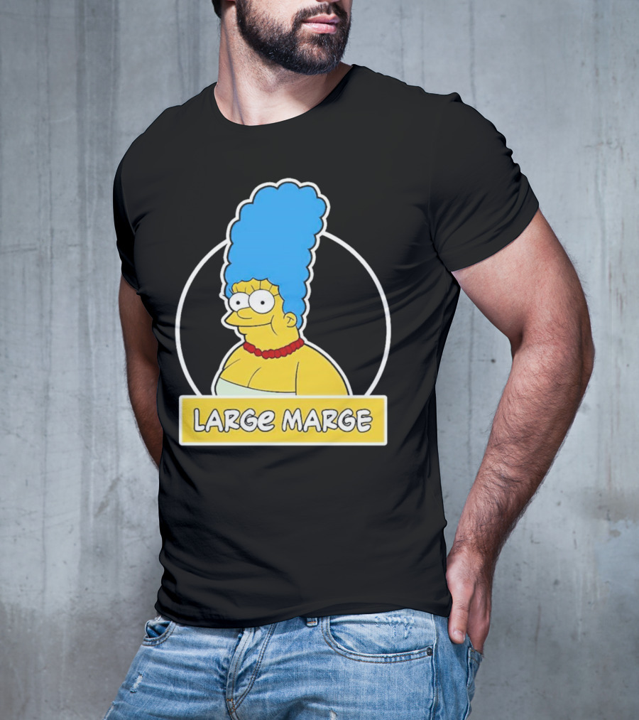 Large Marge Cartoon Character Design Justin Danger Nunley T-Shirt