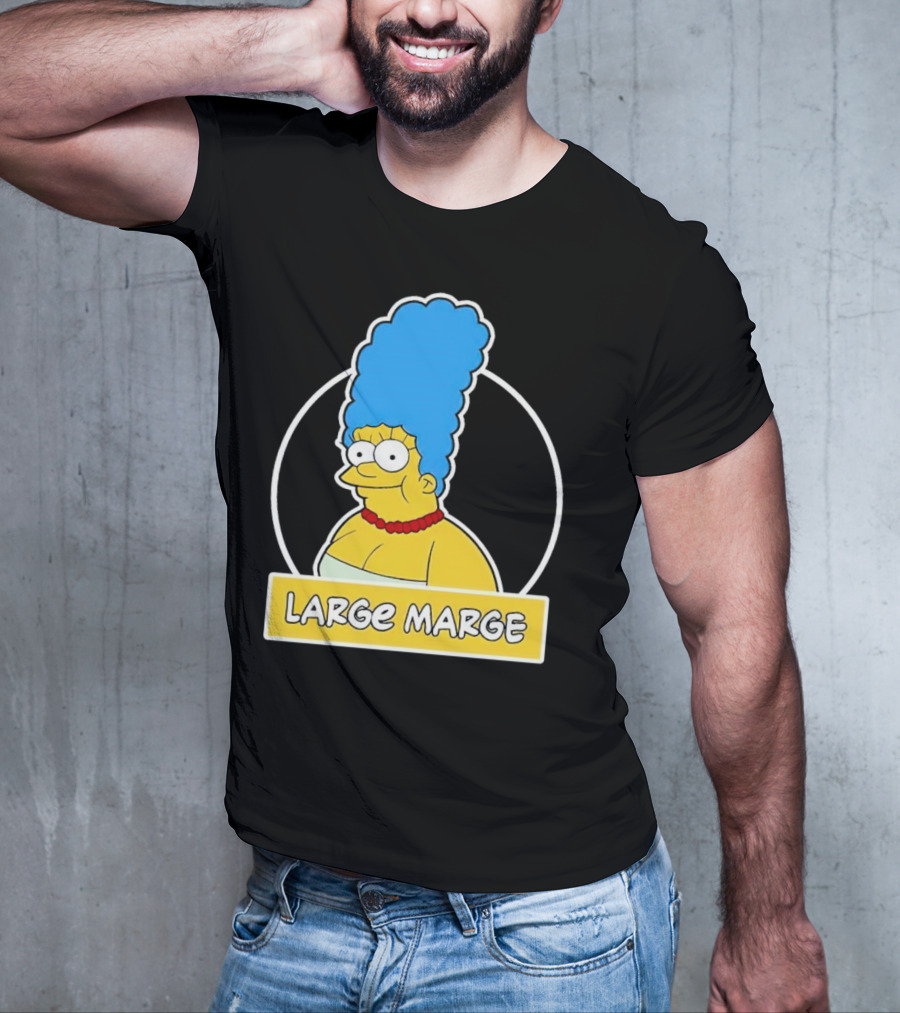 Large Marge Cartoon Character Design Justin Danger Nunley T-Shirt