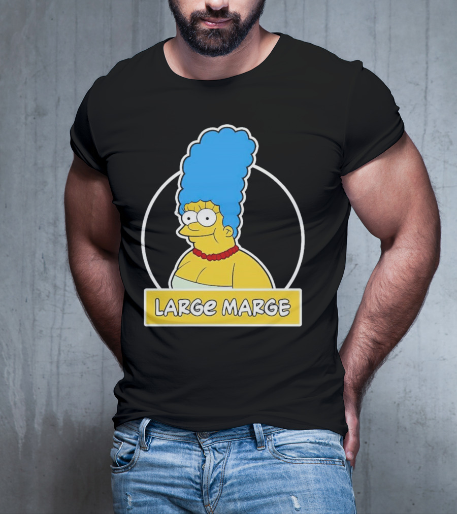 Large Marge Cartoon Character Design Justin Danger Nunley T-Shirt