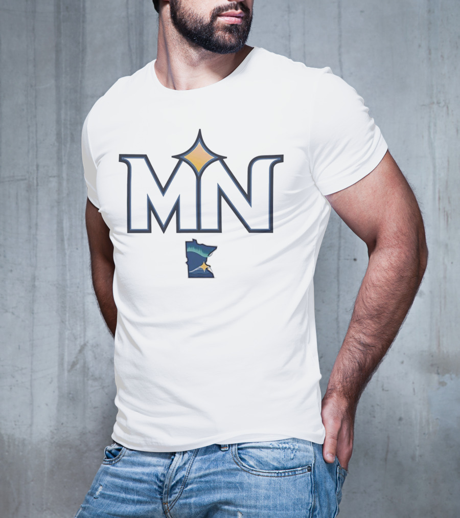 MN Minnesota Twins City Map T-Shirt