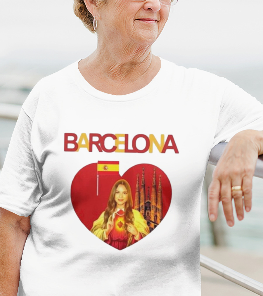 Barcelona Olivia Rodrigo Jesus Spain Iconic T-Shirt