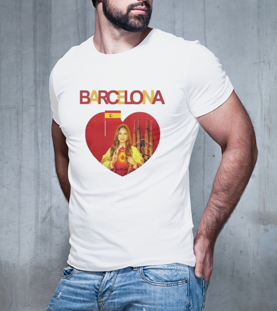 Barcelona Olivia Rodrigo Jesus Spain Iconic T-Shirt
