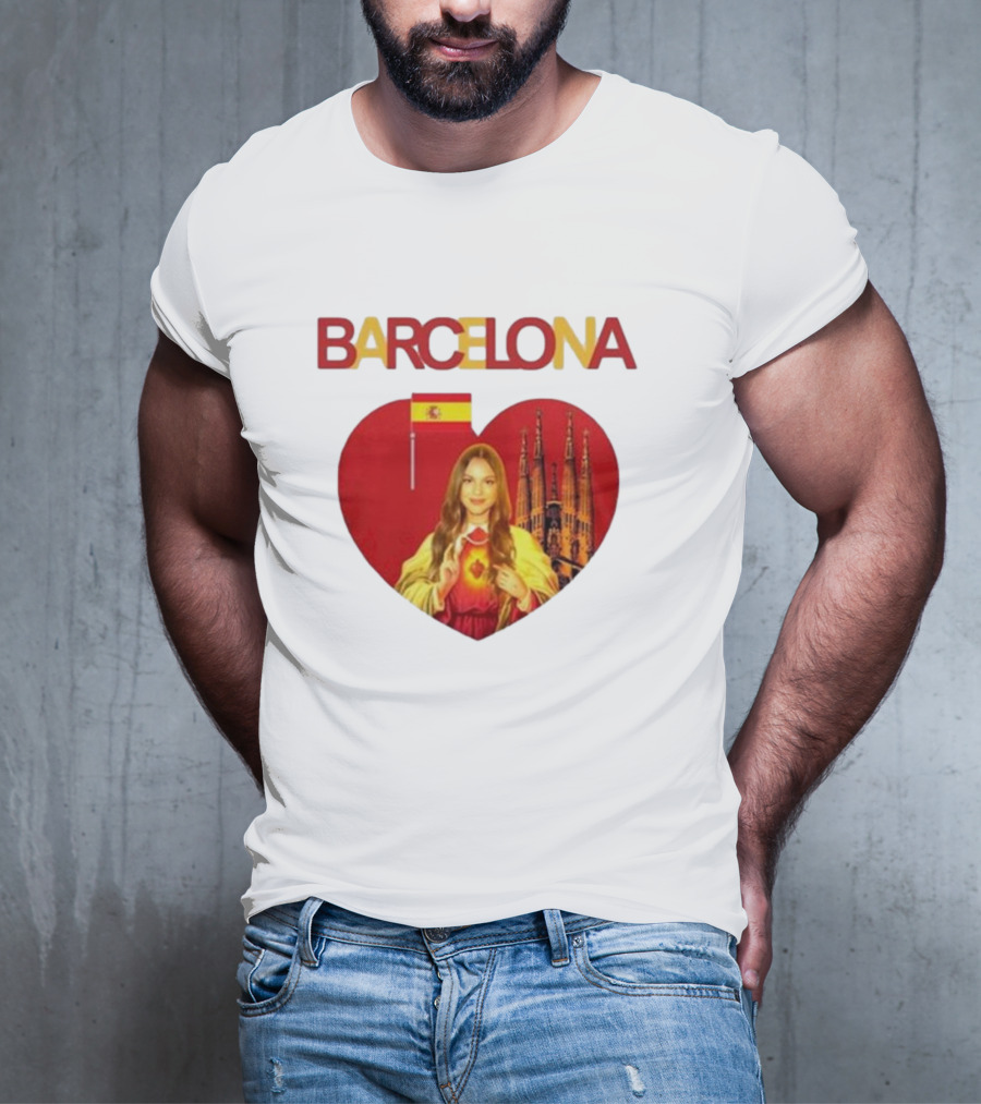 Barcelona Olivia Rodrigo Jesus Spain Iconic T-Shirt