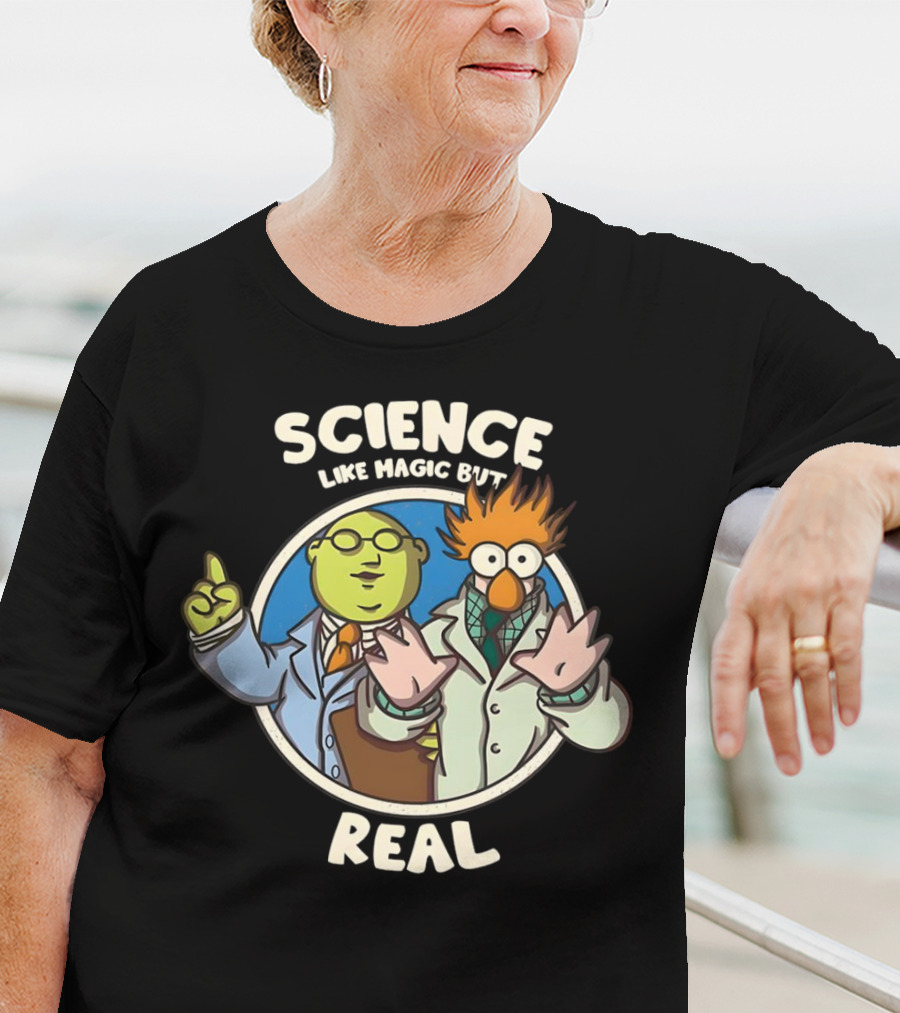 Dr. Bunsen Honeydew And Beaker Science Like Magic But Real T-Shirt