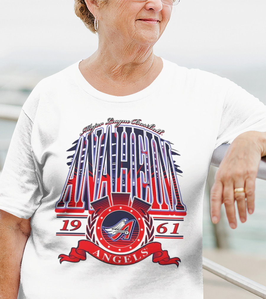 Major League Baseball Anaheim Angels 1961 T-Shirt