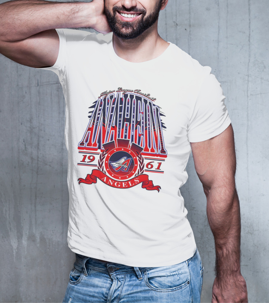 Major League Baseball Anaheim Angels 1961 T-Shirt