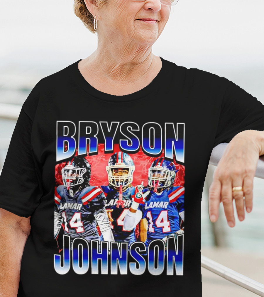 Bryson Johnson Lamar 44 Football Vintage T-Shirt