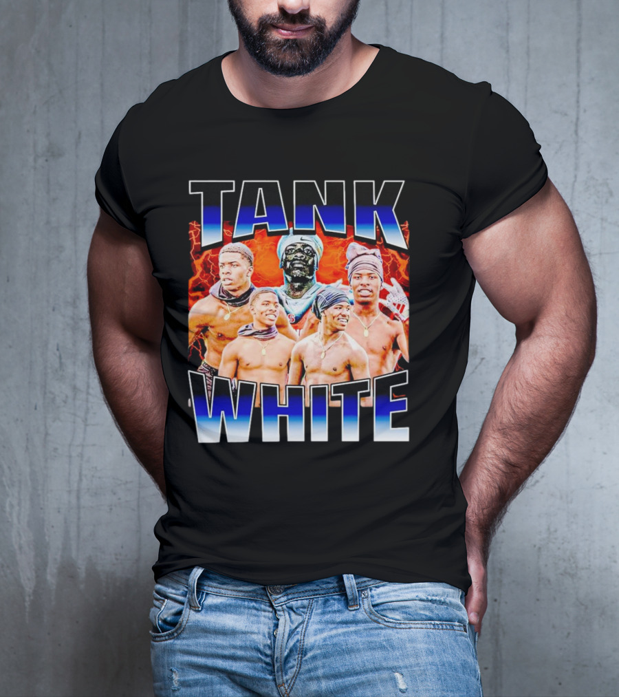TANK WHITE Vintage Energy Group T-Shirt