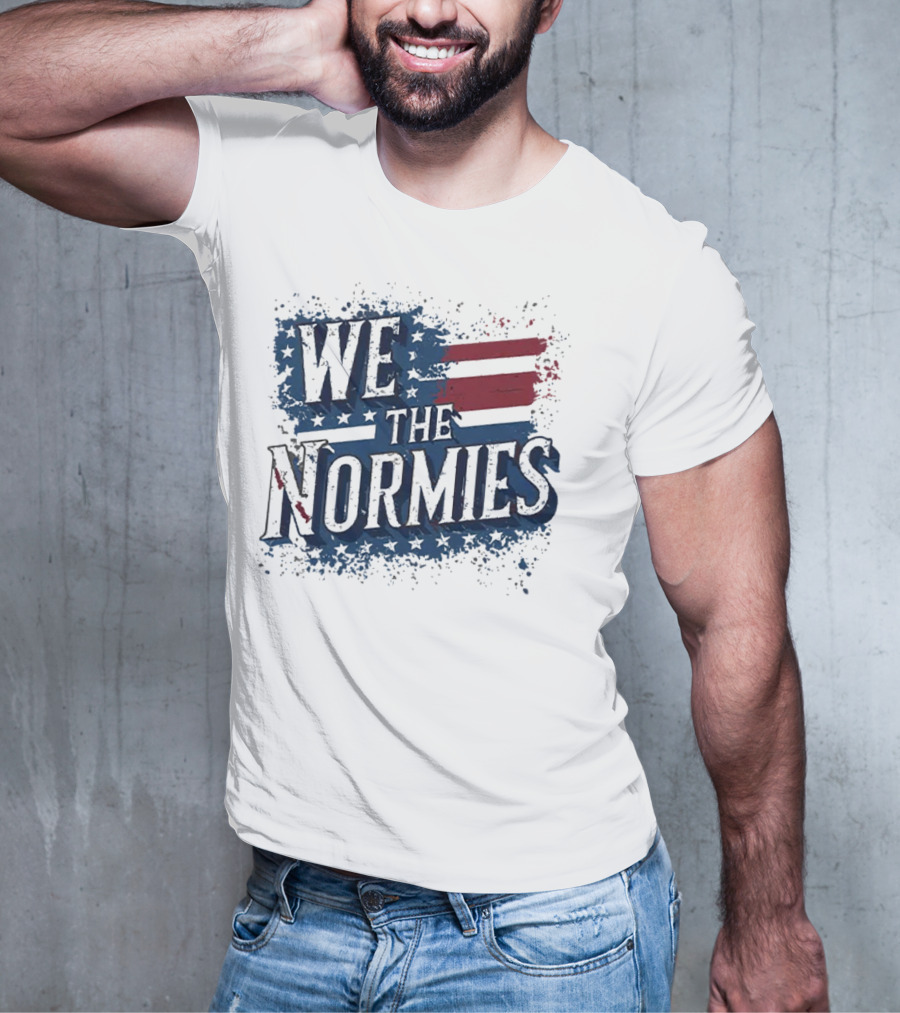 We The Normies American Flag T-Shirt