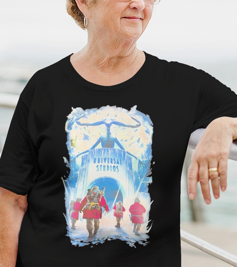 Universal Studios Ghostbusters Frozen Empire Adventure T-Shirt