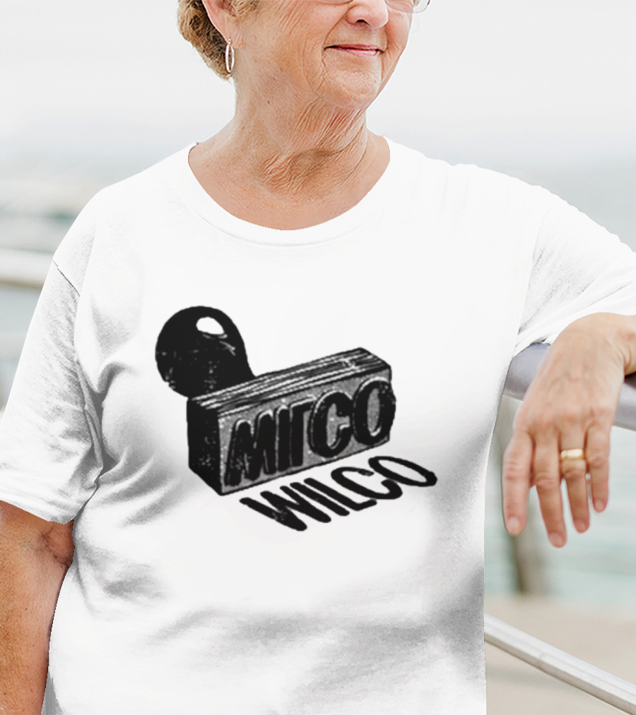 Wilco Band Logo Stamp Block T-Shirt