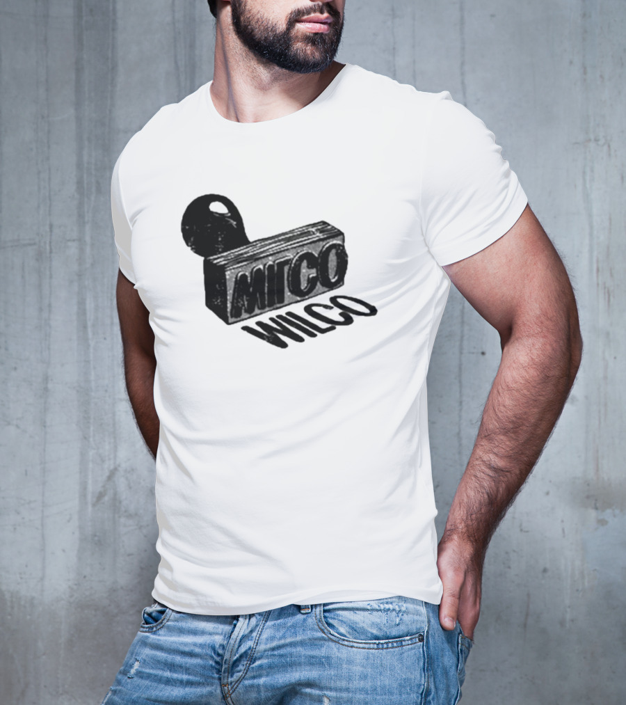 Wilco Band Logo Stamp Block T-Shirt