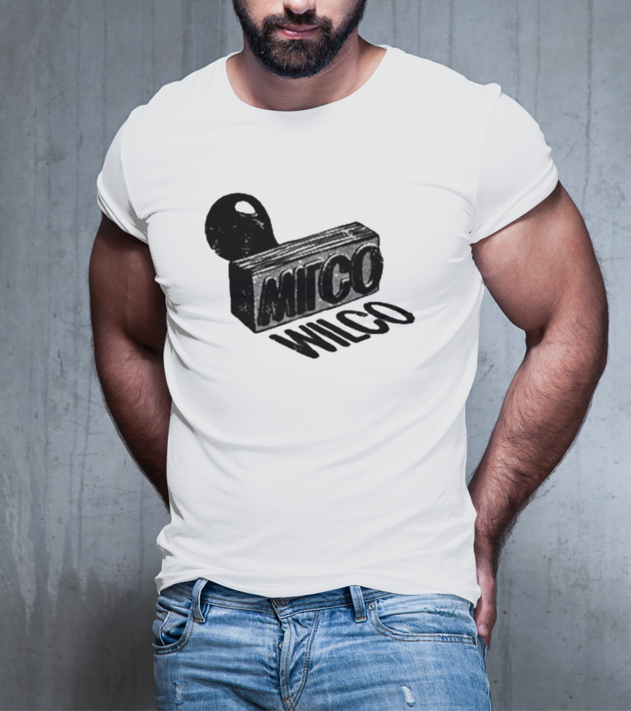 Wilco Band Logo Stamp Block T-Shirt
