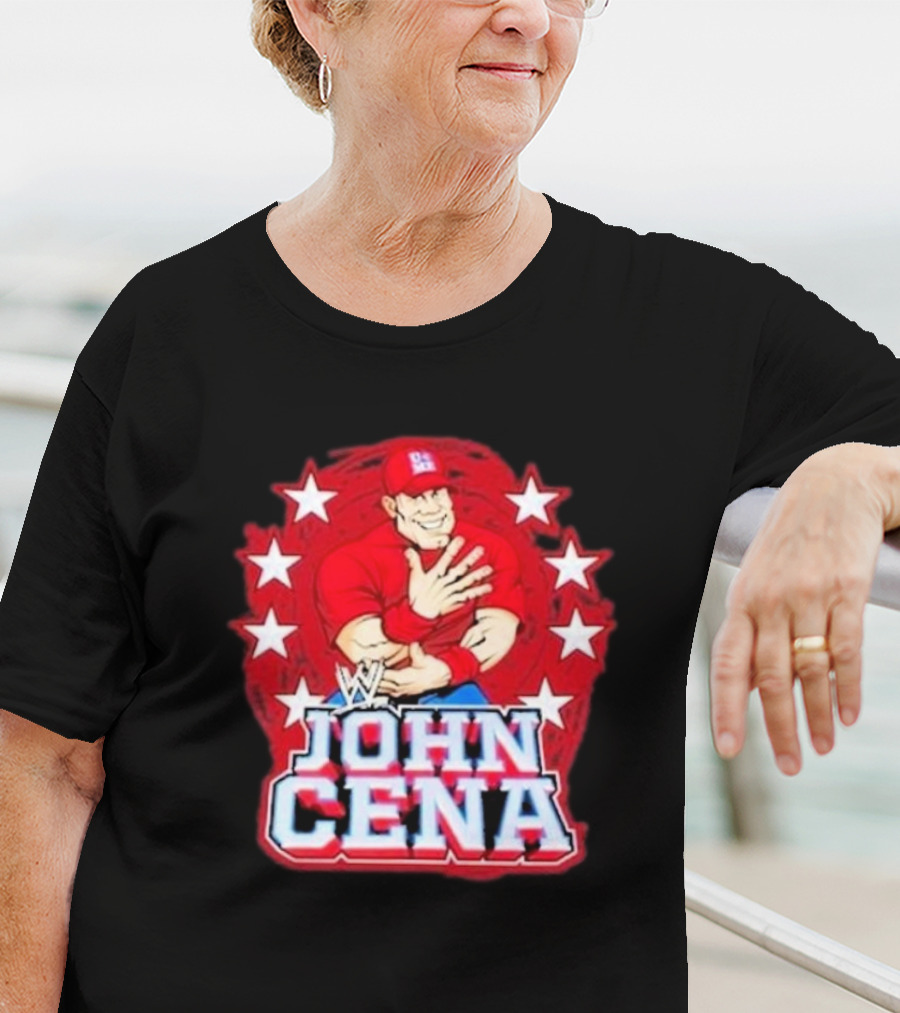 WWE John Cena Cartoon Stars T-Shirt