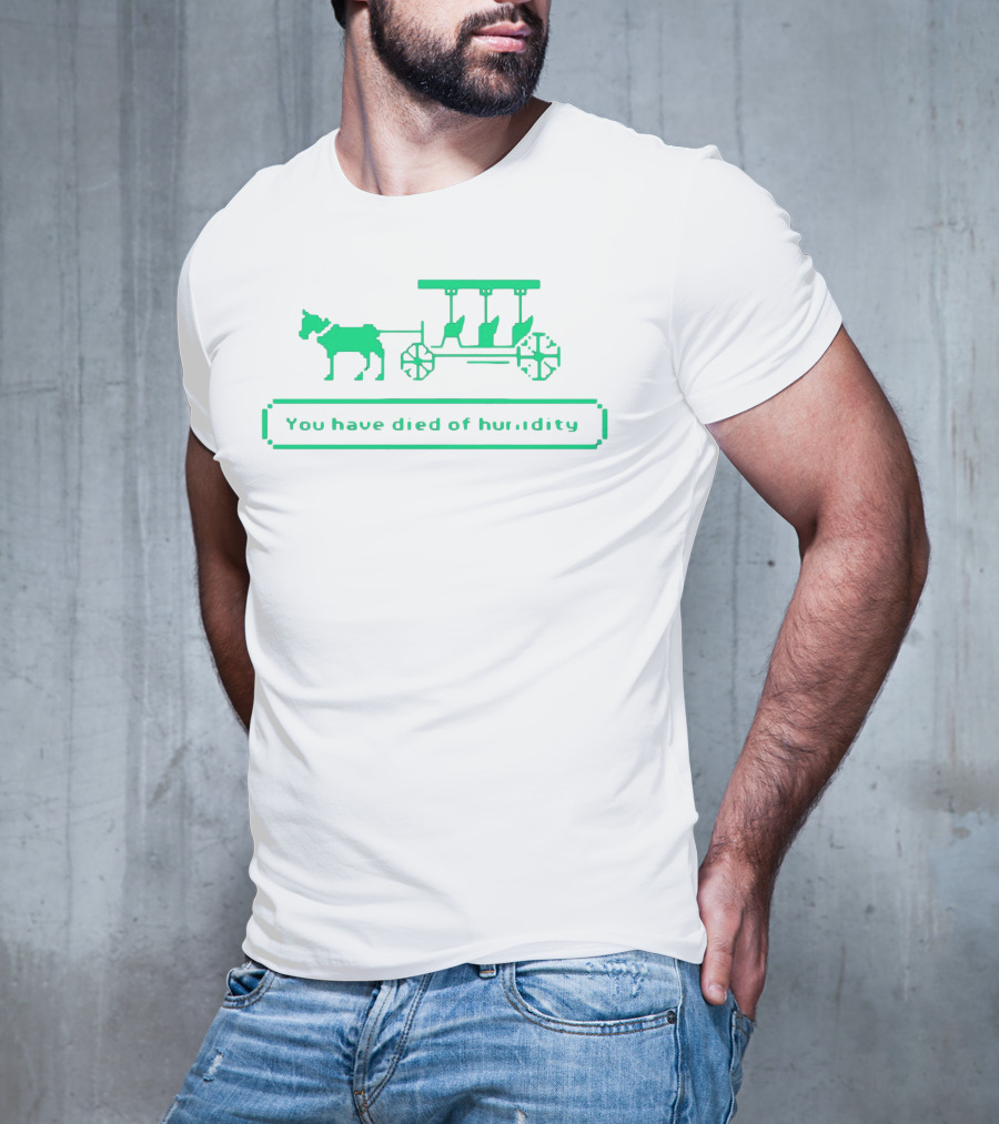 Louisiana Trail You Have Died Of Humidity Retro Wagon Image T-Shirt