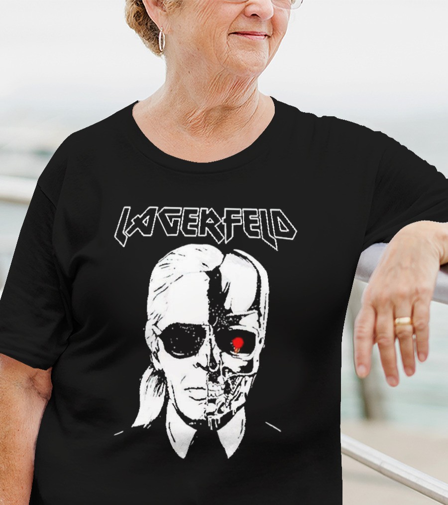 Lagerfeld Stylestalker Cybernetic Visionary Fashion T-Shirt
