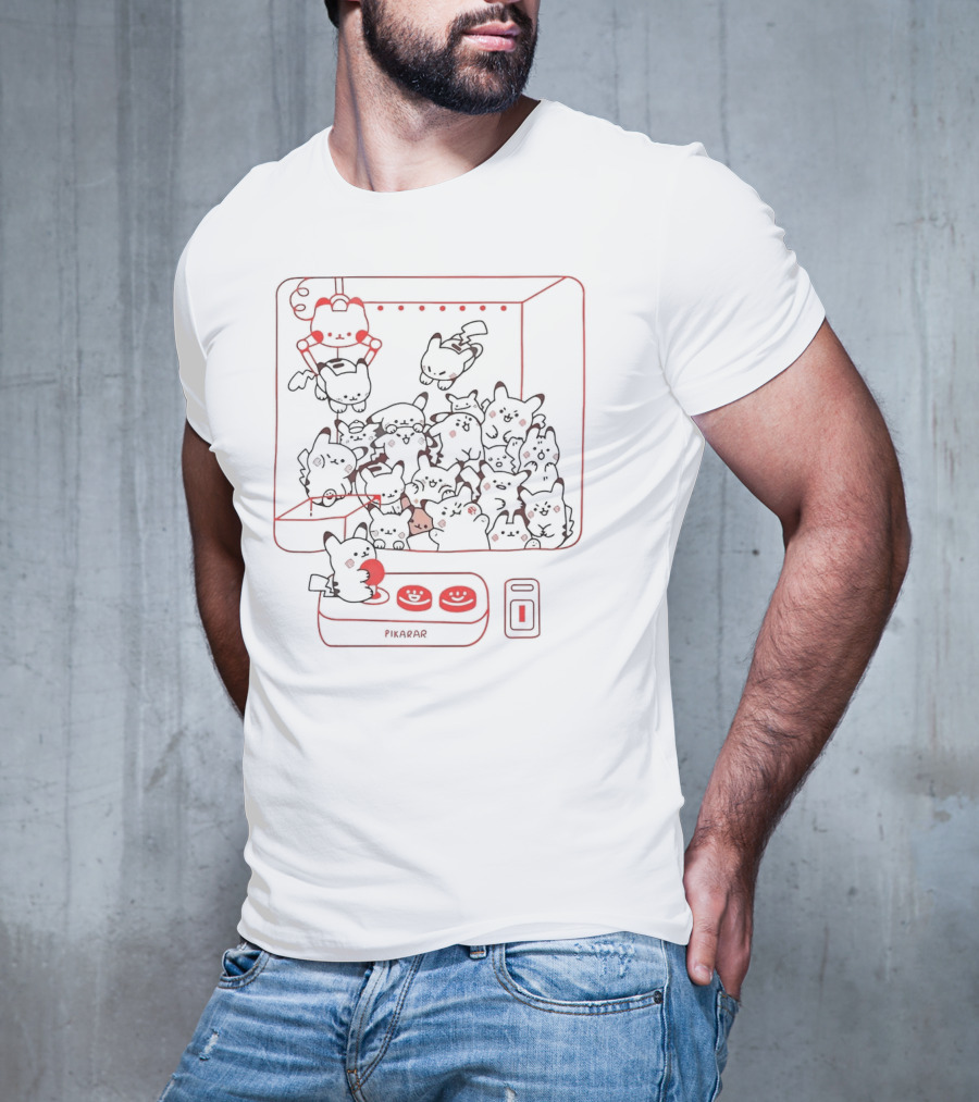 Pikachu Crane Game T-Shirt