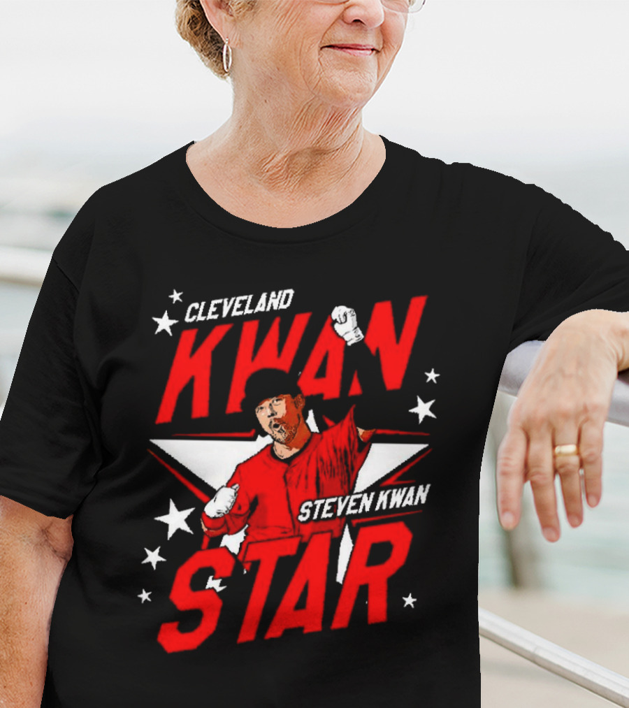 Cleveland Kwan Steven Kwan Star T-Shirt