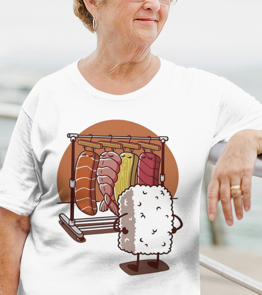 Sushi Wardrobe Nigiri Fashion Choices T-Shirt