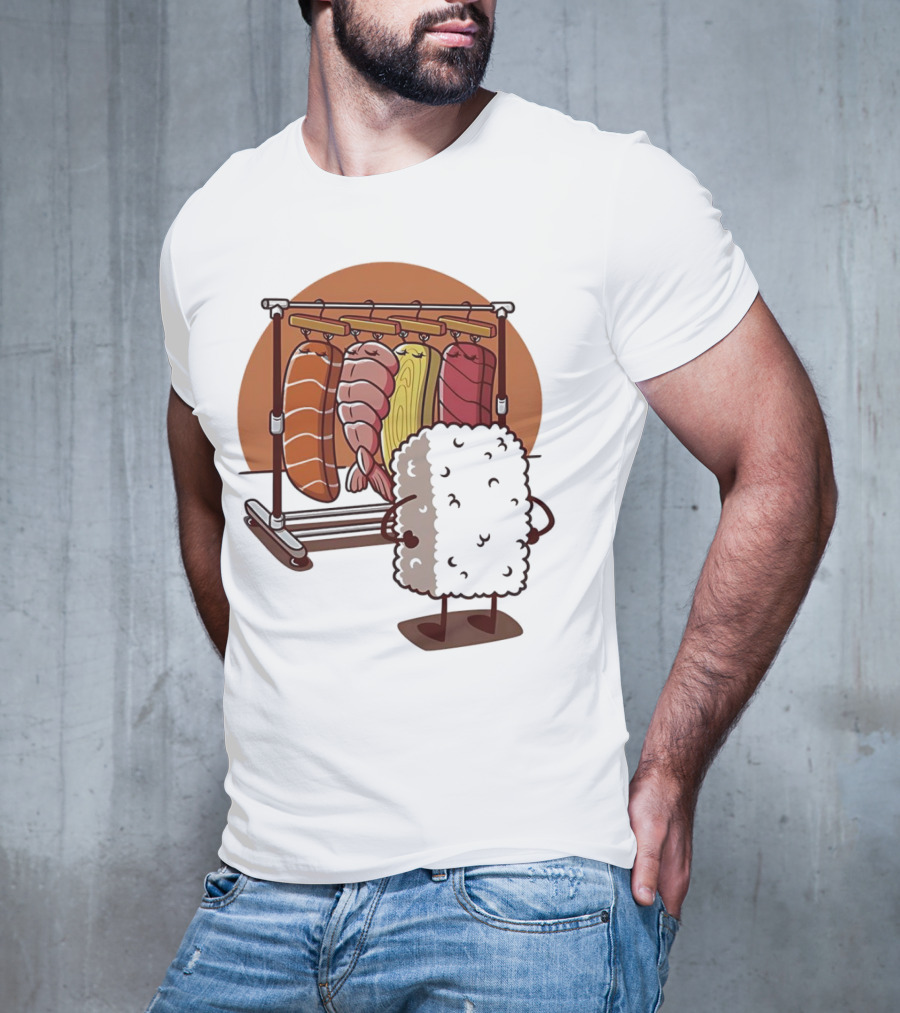 Sushi Wardrobe Nigiri Fashion Choices T-Shirt