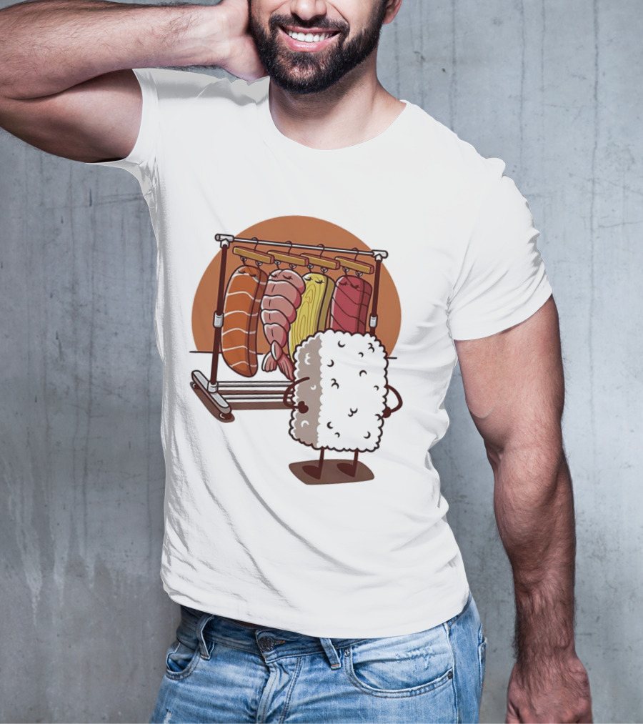Sushi Wardrobe Nigiri Fashion Choices T-Shirt