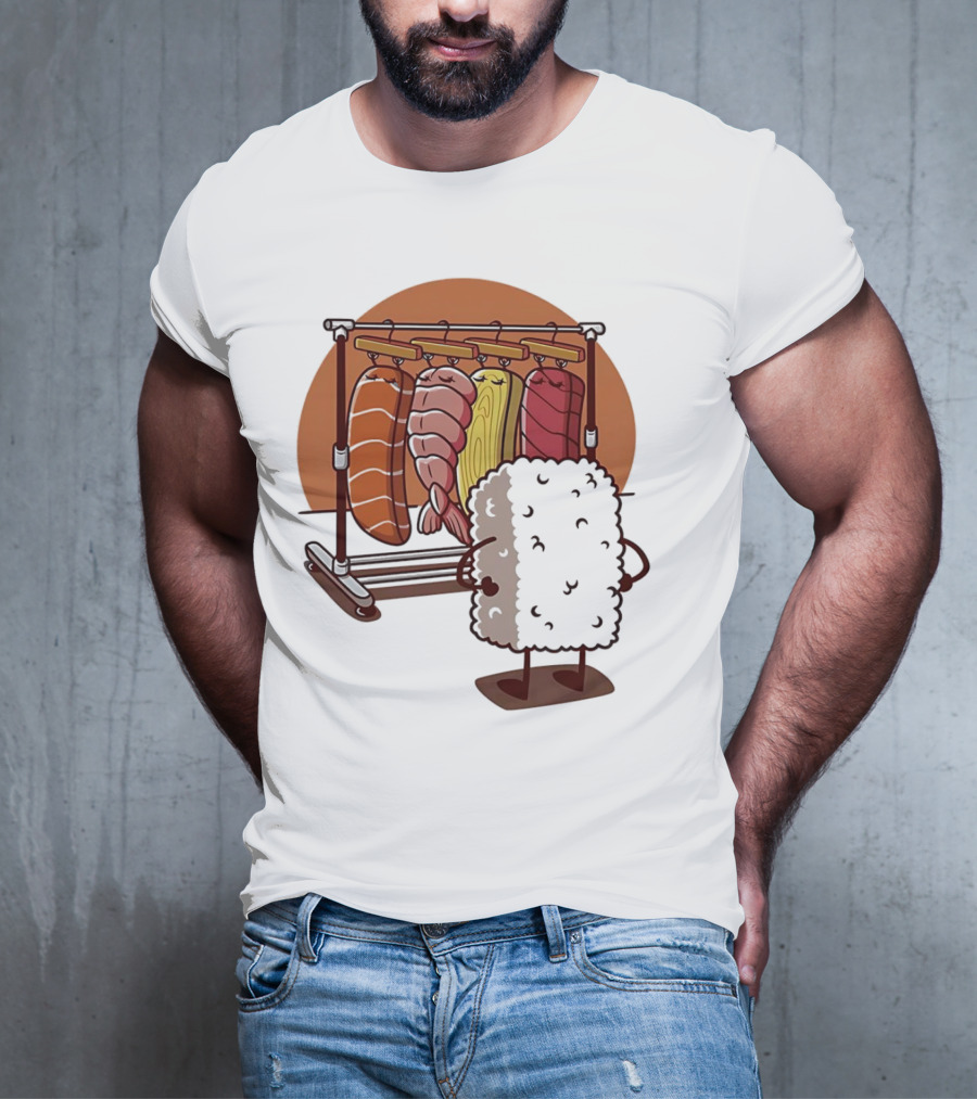 Sushi Wardrobe Nigiri Fashion Choices T-Shirt