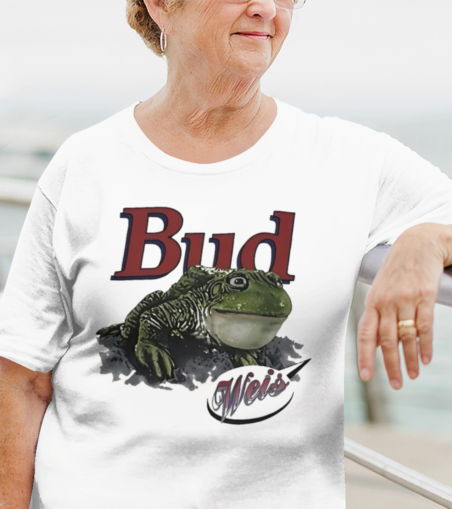 Budweiser Bud Weis Frog T-Shirt