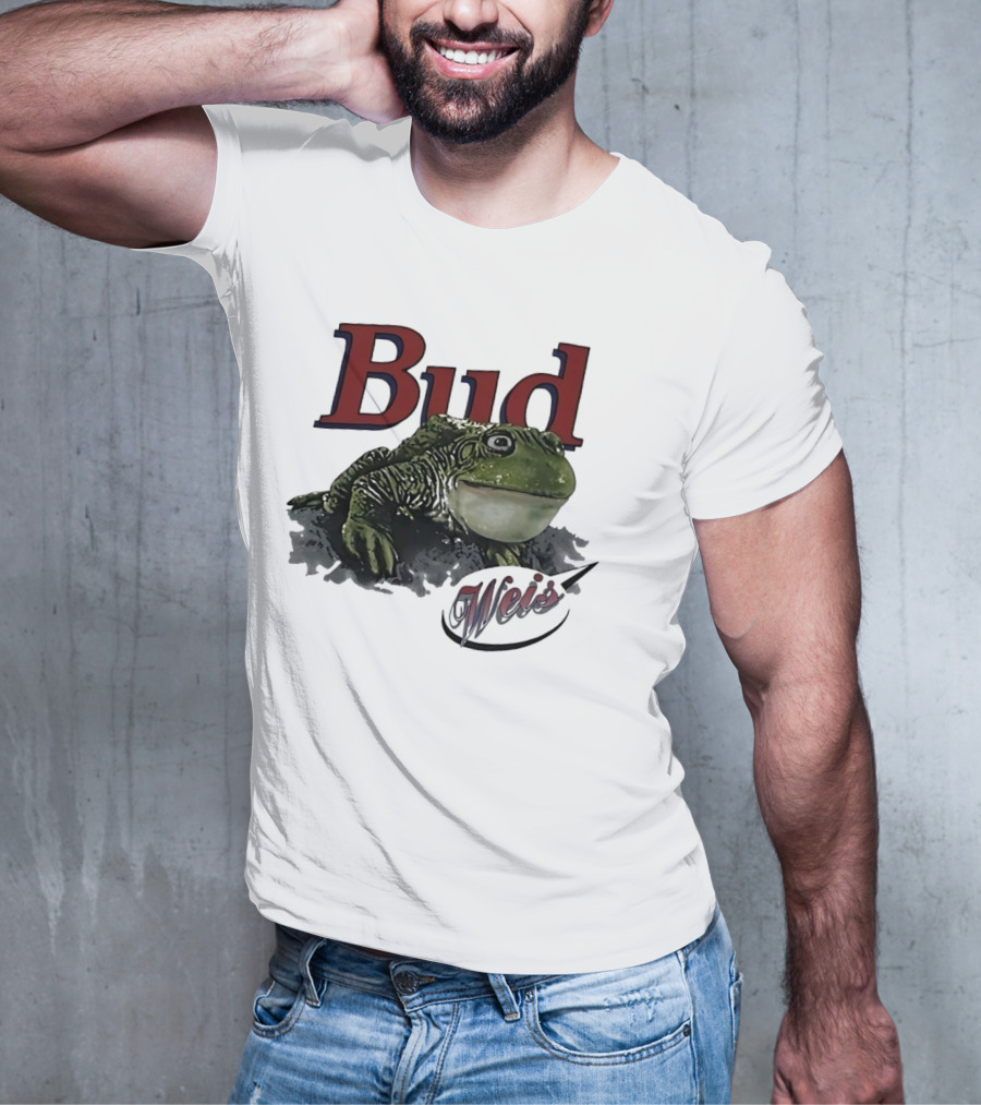 Budweiser Bud Weis Frog T-Shirt