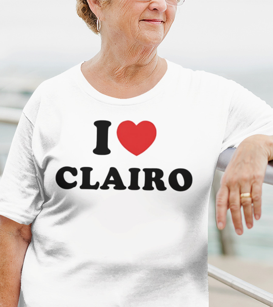 I Love Clairo Heart T-Shirt