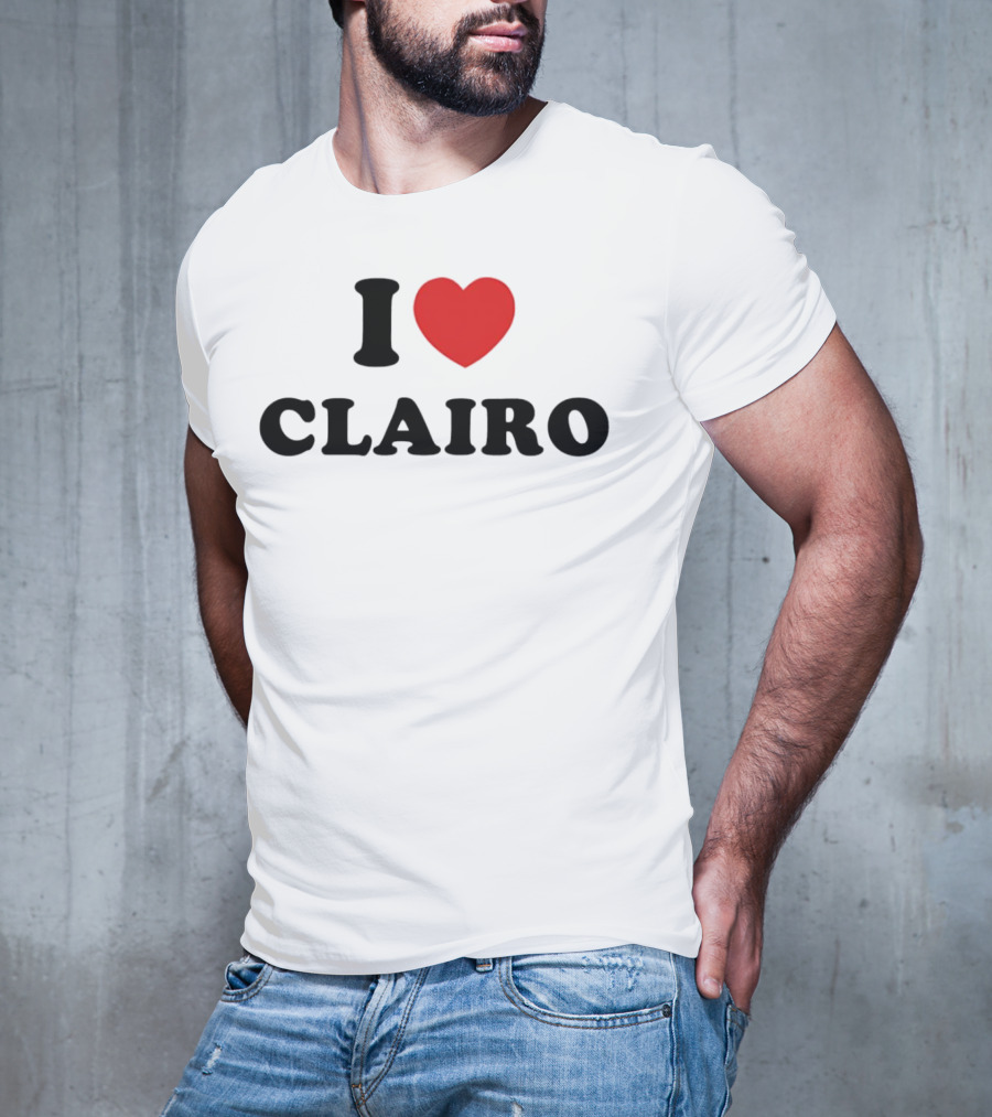 I Love Clairo Heart T-Shirt