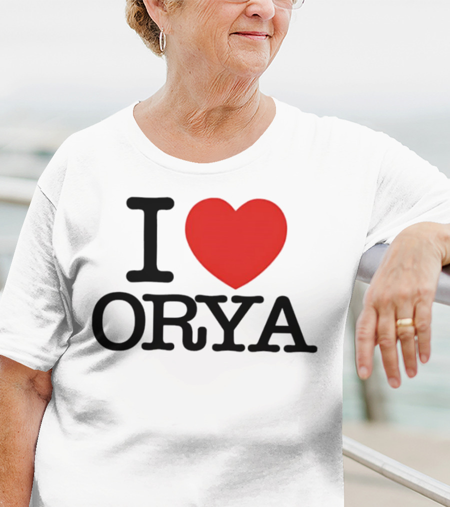 I Love ORYA Heart Icon T-Shirt