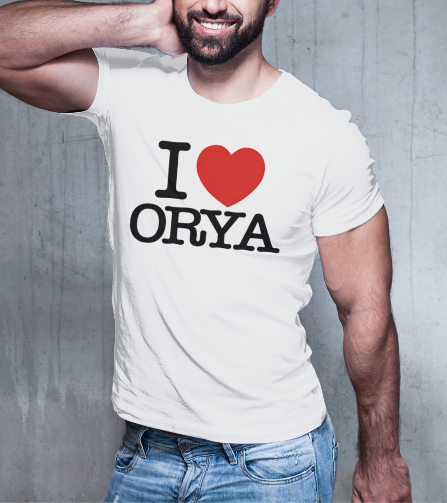 I Love ORYA Heart Icon T-Shirt