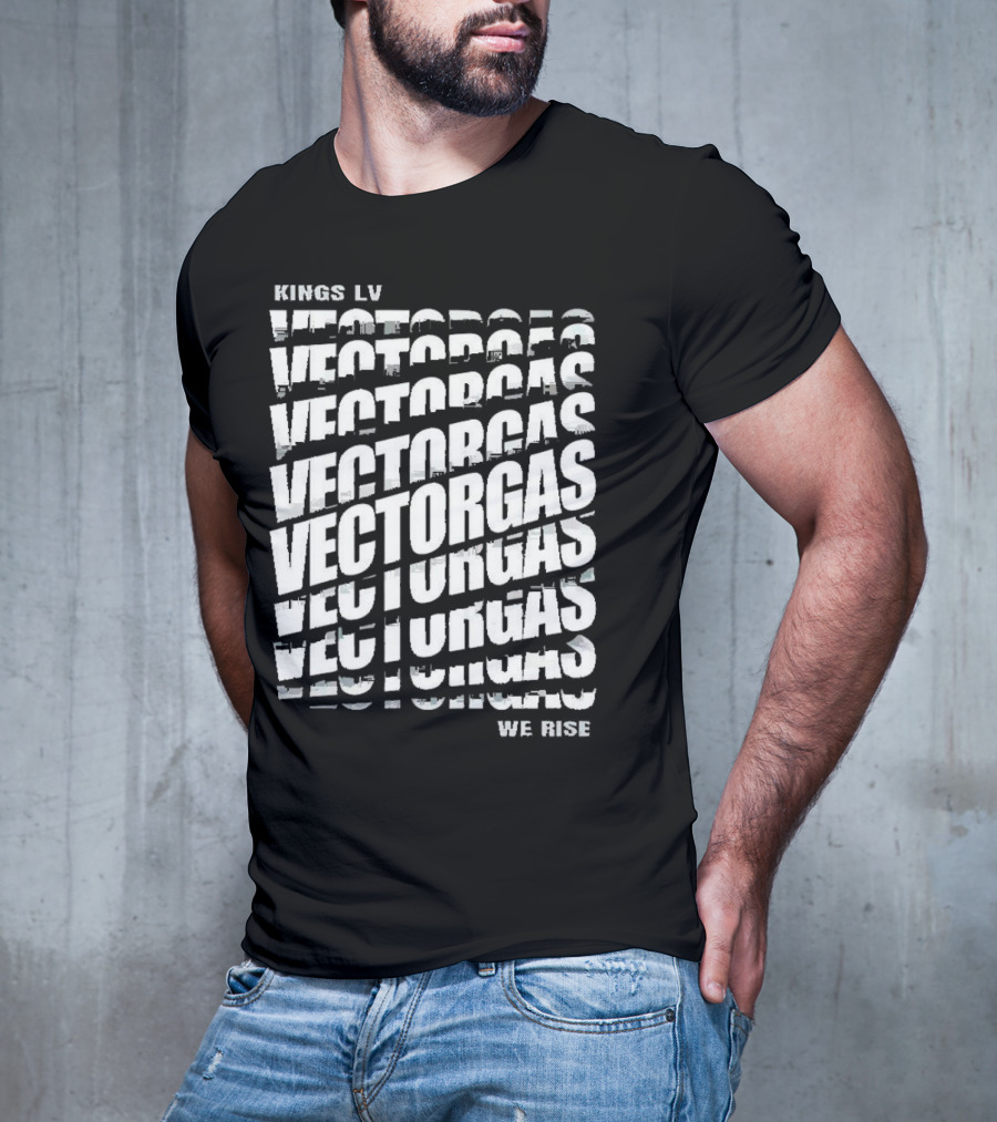 KINGS LV VECTORGAS WE RISE T-Shirt