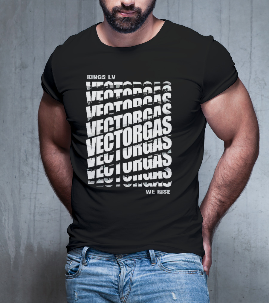 KINGS LV VECTORGAS WE RISE T-Shirt