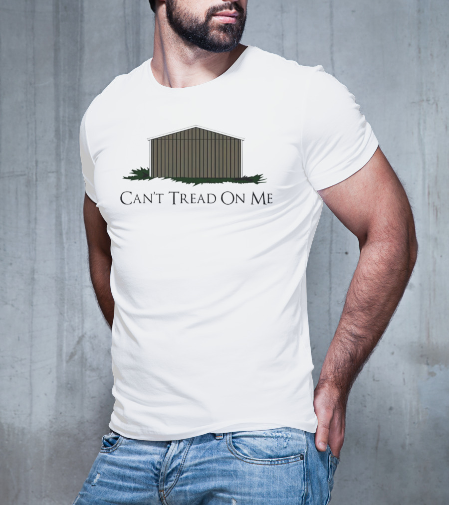 Can't Tread On Me Shed With Grass Elements T-Shirt