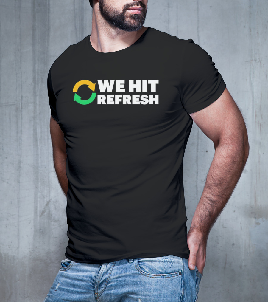 Subway We Hit Refresh Circular Arrows T-Shirt