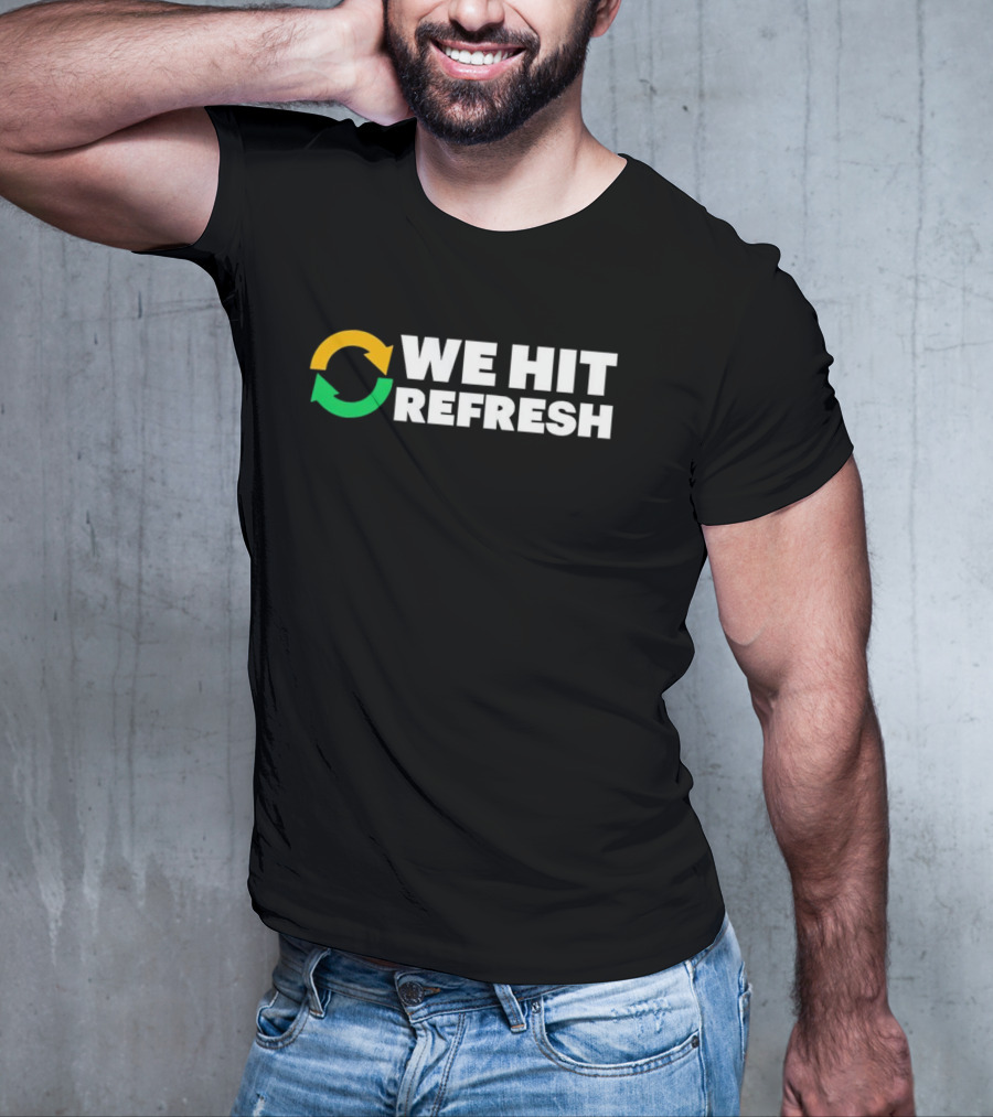Subway We Hit Refresh Circular Arrows T-Shirt